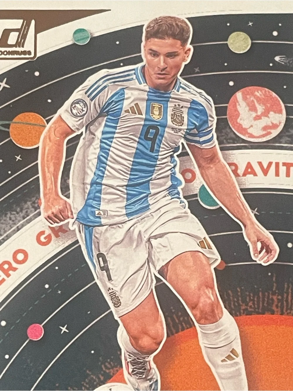 JULIAN ALVAREZ 2024/25 Donruss Zero Gravity - #4 Argentina Card